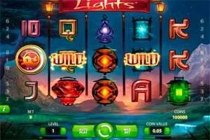 Играть в виртуальный игровой слот Lights от компании NetEnt